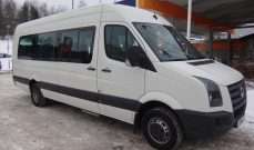 Volkswagen Crafter 2008m. 23 vietų mikroautobuso nuoma Klaipėdoje