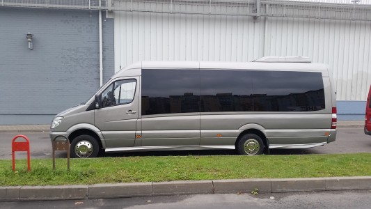 Mikroautobusų nuoma Vilniuje atnaujinome transporto parką Mercedes-Benz Sprinter 23 vietų