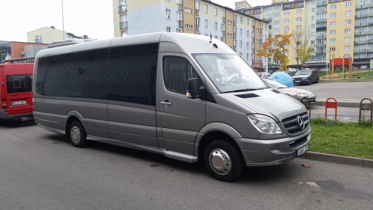 Mikroautobusų nuoma Vilniuje atnaujinome transporto parką Mercedes-Benz Sprinter 23 vietų