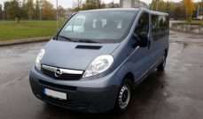 Opel Vivaro 2012m. 8 vietų mikroautobuso nuoma be vairuotojo Vilniuje