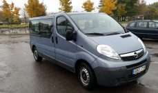 OPEL VIVARO 2012M. 8 Vietų mikroautobuso nuoma