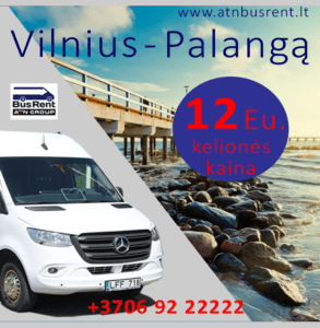 Mikroautobusų nuoma Vilniuje, Vilnius Palanga mikroautobusai