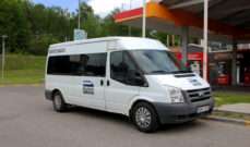 Ford Transit 1998m. 16 vietų mikroautobuso nuoma Klaipėdoje